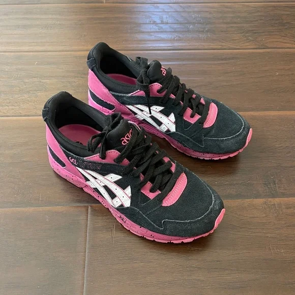 Pink Asic Gel Lyte V Black Asics Gel-Lyte V Shoes Euc Womens Asics